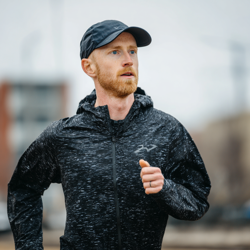 Атлет під час тренування